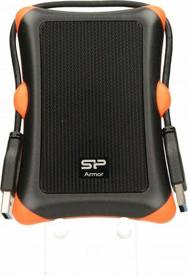 Silicon Power Armor A30 USB 3.0 Външен HDD 1TB 2.5" Черно/оранжево