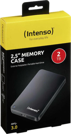 Intenso Memory Case USB 3.0 External 2.5" HDD 2TB Black