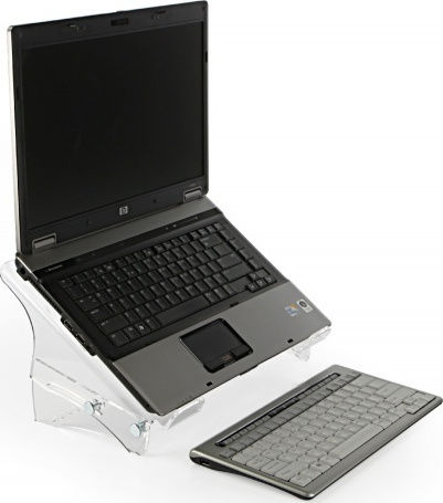 Bakker Elkhuizen Q-note 350 Stand for Laptop up to 14" Gray