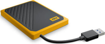 Western Digital MyPassport Go USB 3.0 Externe SSD 1TB 2.5" Orange