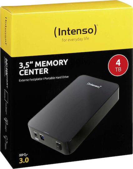 Intenso Memory Center USB 3.0 Externe HDD 4TB 3.5" Schwarz