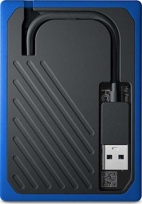Western Digital MyPassport Go USB 3.0 Εξωτερικός SSD 500GB 2.5" Μπλε