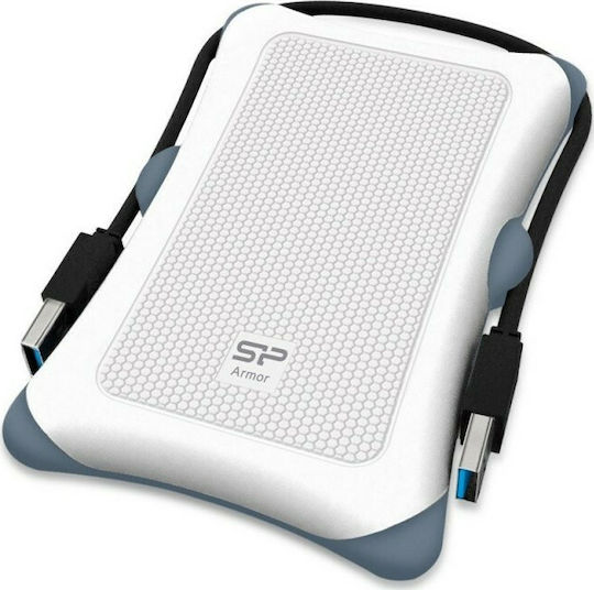 Silicon Power Armor A30 USB 3.0 External 2.5" HDD 2TB White / Gray