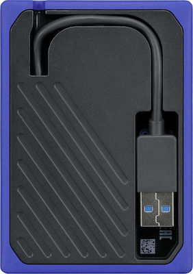 Western Digital MyPassport Go USB 3.0 Εξωτερικός SSD 500GB 2.5" Μπλε