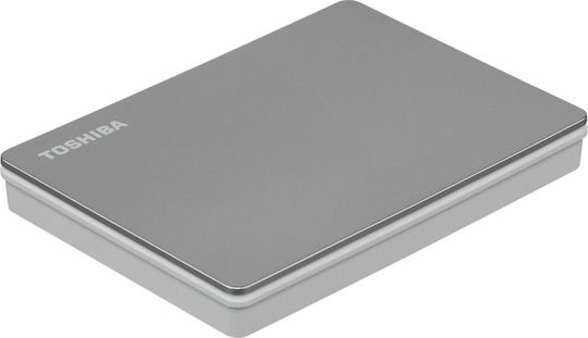 Toshiba Canvio Flex USB 3.2 External 2.5" HDD 2TB Silver