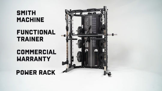 Force USA G12 Aparat multifuncțional de fitness cu greutăți 181kg (2x90.5kg)
