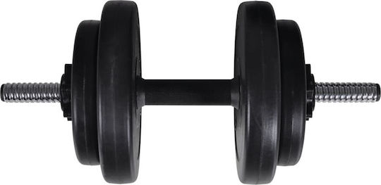 vidaXL Multi-Gym with Weights 57.5kg with Barbell and Dumbbells Set 60.5kg