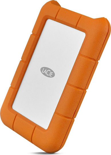Lacie Rugged Mini USB 3.0 Εξωτερικός HDD 4TB 2.5" Πορτοκαλί