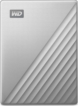 Western Digital My Passport Ultra USB-C Hard Disk Extern HDD 1TB 2.5" Argintiu