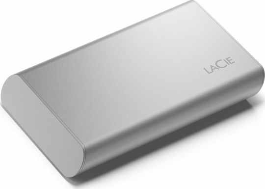Lacie Portable SSD v2 USB-C 500GB 2.5" Ασημί