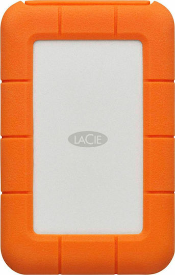 Lacie Rugged Secure USB 3.1 / USB-C Външен HDD 2000ГБ 2.5" Оранжев