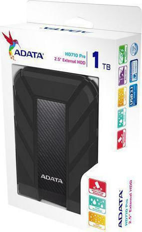 Adata HD710P USB 3.1 Externe HDD 1TB 2.5" Schwarz