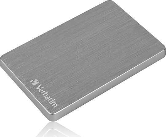 Verbatim Store 'n' Go ALU Slim USB 3.2 Externe HDD 1TB 2.5" Gray