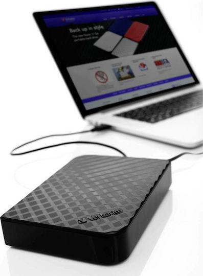 Verbatim Store 'n' Save USB 3.0 External 3.5" HDD 2TB Black
