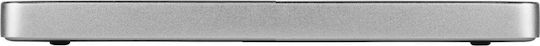 Verbatim Store 'n' Go ALU Slim USB 3.2 Externe HDD 2TB 2.5" Gray