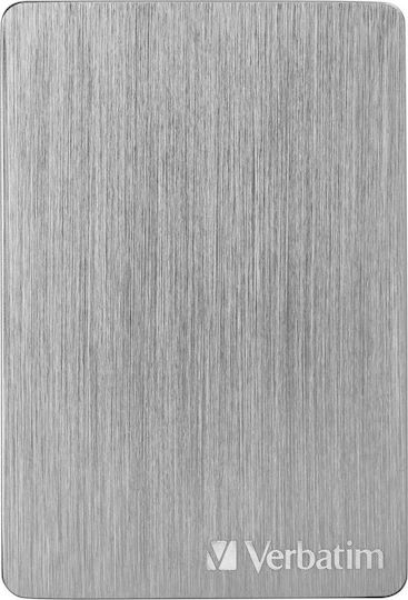 Verbatim Store 'n' Go ALU Slim USB 3.2 Externe HDD 2TB 2.5" Gray