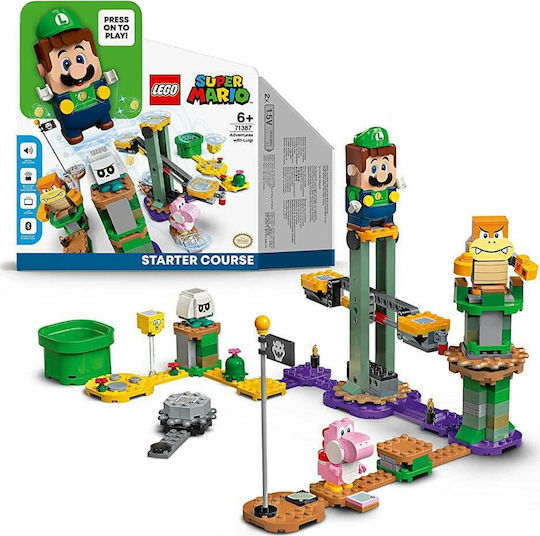 LEGO Super Mario Adventures Cu Luigi Starter Course Pentru 6+ Ani