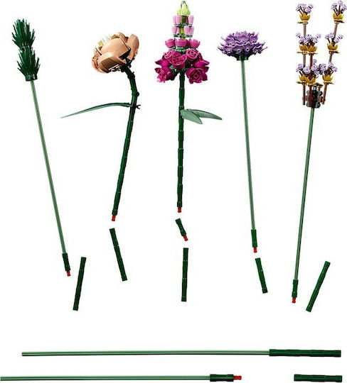 LEGO Botanical Collection Flower Bouquet Artificial Flowers for 18+ Years 756 Pieces