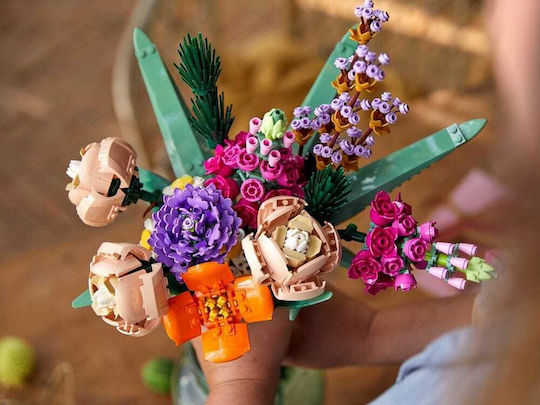 LEGO Botanical Collection Flower Bouquet Artificial Flowers for 18+ Years 756 Pieces