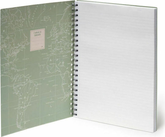 Legami Milano Notebook Notebook Spiral 204 Sheets A4 Multicolour