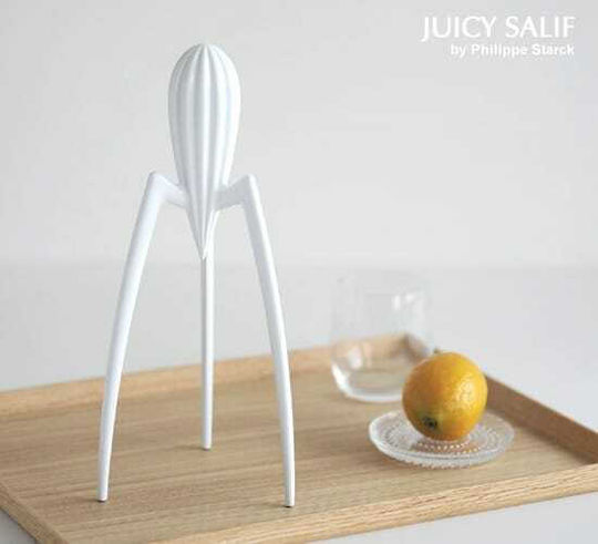 Alessi Juicy Salif Στίφτης Λεμονιού από Μέταλλο σε Λευκό Χρώμα Alessi Juicy Salif Στίφτης Λεμονιού από Μέταλλο σε Λευκό Χρώμα