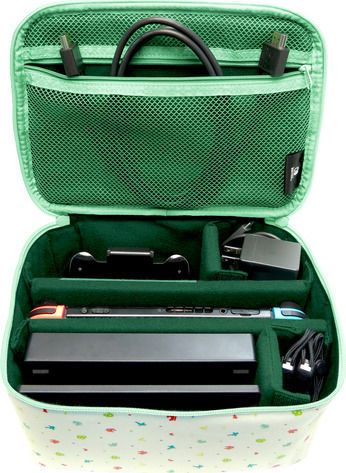 Hori Carry-All Bag Animal Crossing Switch Πράσινη