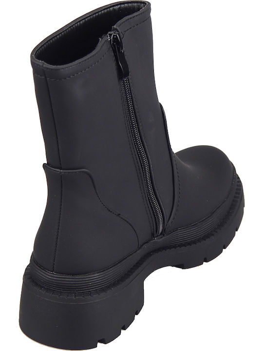 Slick Stiefeletten Damen Schwarz