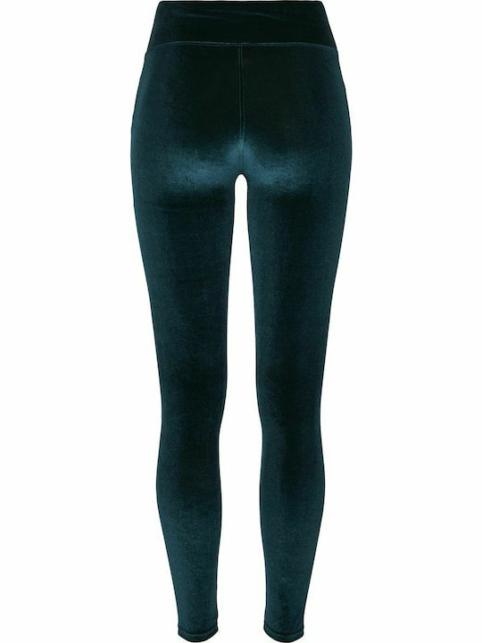 Женски Дълга легинси Високоталирани Teal