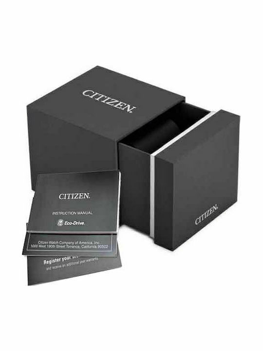Citizen Promaster Marine Diver Ανδρικό Ρολόι 47mm Χρονογράφος Eco - Drive με Μαύρο Καουτσούκ Λουράκι