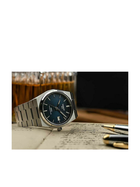 Tissot Men's Watch 40mm Battery with Silver Metal Bracelet