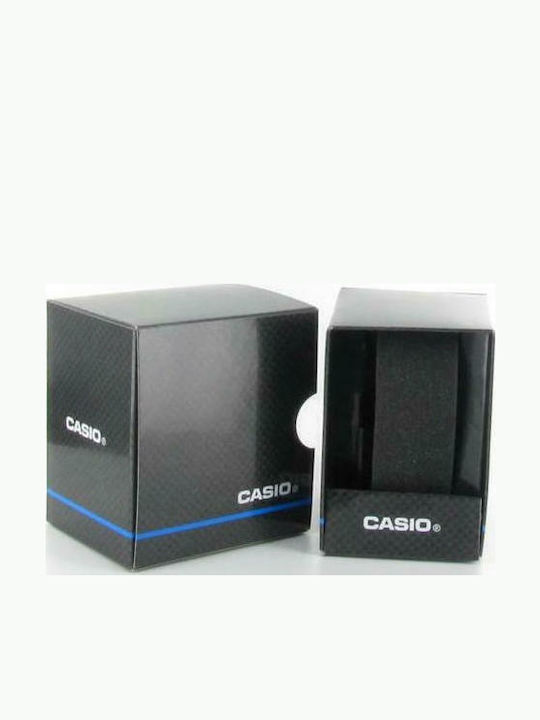 Casio Digital Women's Watch with Black Rubber Strap