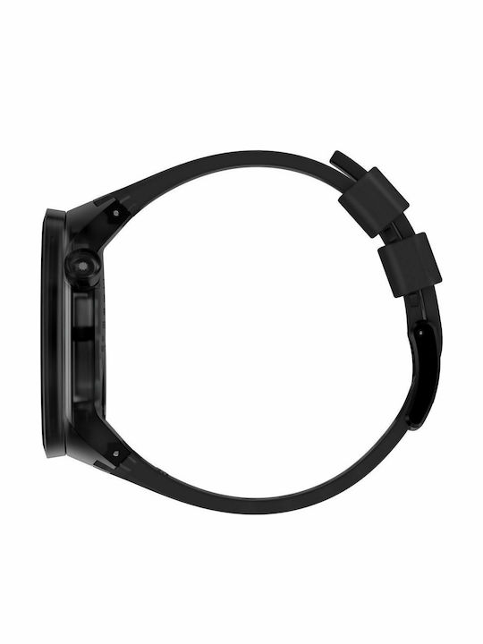Swatch Big Bold Ceas Bărbați 47mm Solar Cu Curea Din Cauciuc Neagră