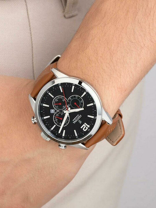 Festina Ρολόι Μπαταρίας με Δερμάτινο Λουράκι