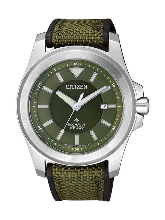 Citizen Promaster Tough Ανδρικό Ρολόι 42mm Μπαταρίας με Πράσινο Καουτσούκ Λουράκι