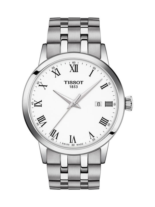 Tissot Classic Dream Men's Watch 42mm Battery with Silver Metal Strap