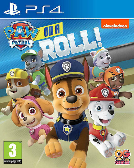 Paw Patrol: On a Roll! PS4 Game