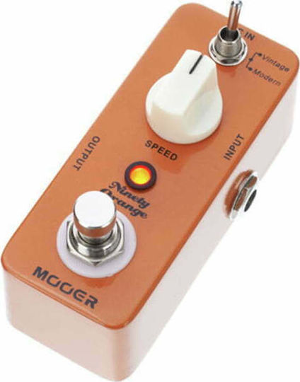 Mooer Ninety Orange Pedale Wirkung Phaser E-Gitarre und E-Bass