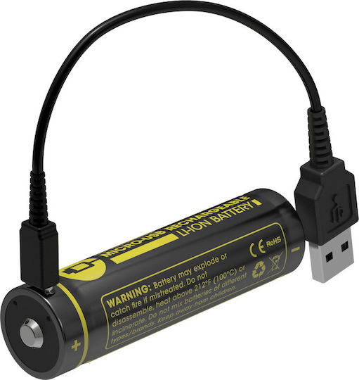 NiteCore NL1826R Baterie Reîncărcabilă 18650 Li-ion 2600mAh 3.6V 1buc