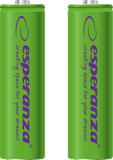 Esperanza Eza103r Rechargeable Battery AA Ni-MH 2000mAh 1.2V 2pcs