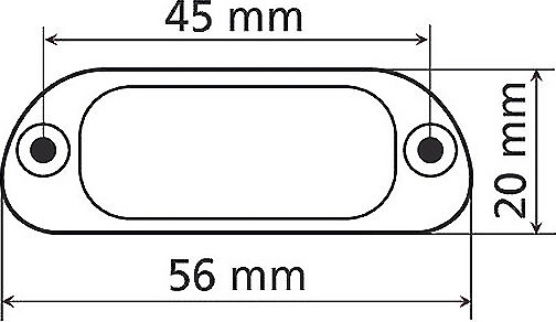 Lampa Rear Light Motorcycle LED 1pcs
