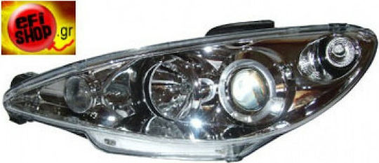 Front Lights for Peugeot 206 1998-2002 2pcs