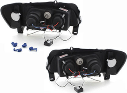 Tuning-Tec Front Lights Angel Eyes for Peugeot 106 1996-2003 2pcs