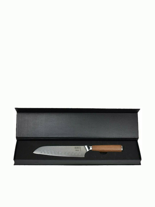 Kiro Kasai Нож Santoku от Дамаска Стомана 18см
