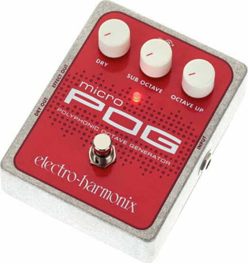 Electro-Harmonix Micro POG Pedală Efectul Octaver Chitară electrică
