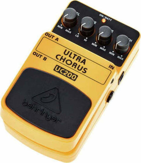 Behringer Πετάλι Chorus Ηλεκτρικής Κιθάρας και Ηλεκτρικού Μπάσου UC200