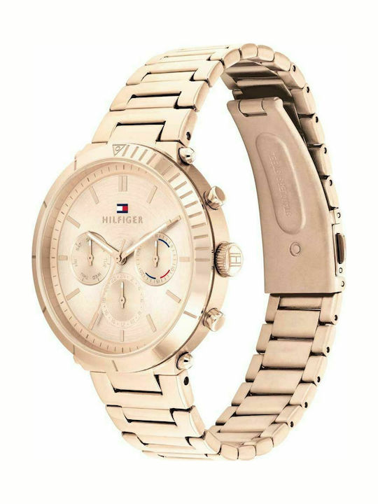 Tommy Hilfiger Ρολόι Μπαταρίας με Μεταλλικό Μπρασελέ