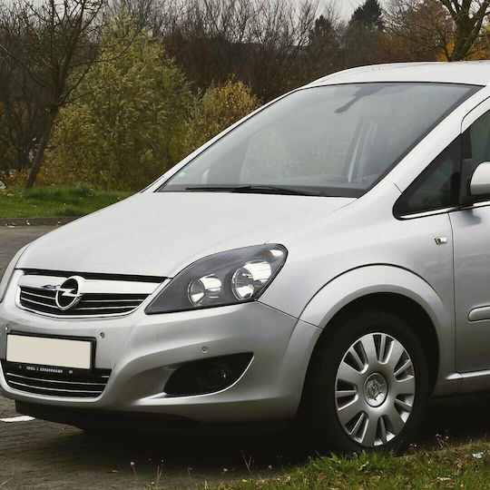 Croatia Cover Set Capace De Roți Auto Opel Astra H/Zafira B Compatibilitate Opel 4 Bucăți 16 Argintii
