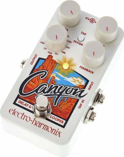 Electro-Harmonix Canyon Delay Πετάλι Effect Looper Ηλεκτρικής Κιθάρας και Ηλεκτρικού Μπάσου