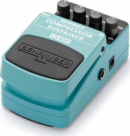 Behringer CS400 Pedale Wirkung Kompressor E-Gitarre und E-Bass