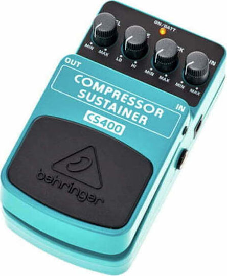 Behringer CS400 Pedale Wirkung Kompressor E-Gitarre und E-Bass